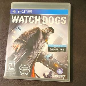PS3 Watch Dogs game